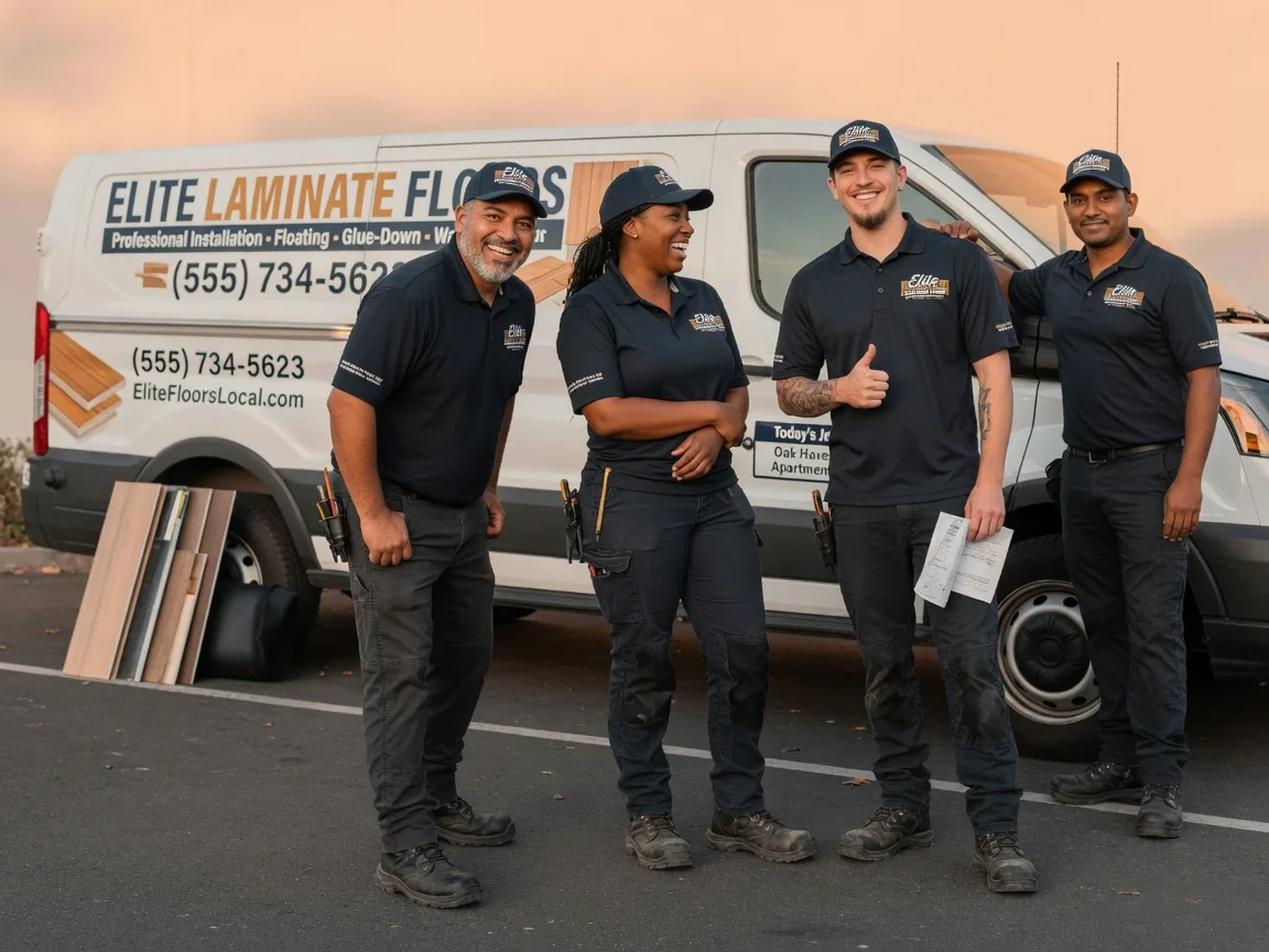 Laminate flooring installation company in Martin, MI